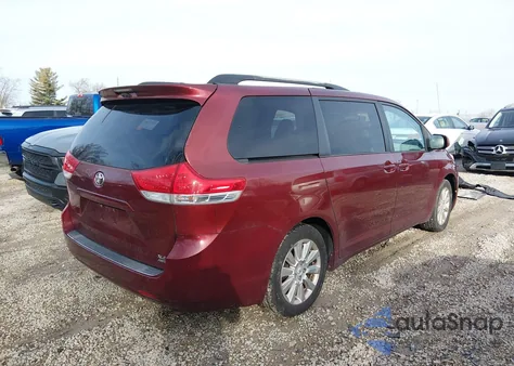 2011 Toyota Sienna Xle from USA, damaged, VIN 5TDDK3DC3BS019904